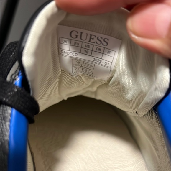 Guess Black and Gray Sneakers with Chunky Sole - Picture 8 of 8